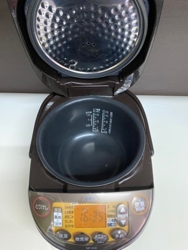 配送可能　保証付き　象印 IH炊飯器5.5合 ステンレス NP-VL10