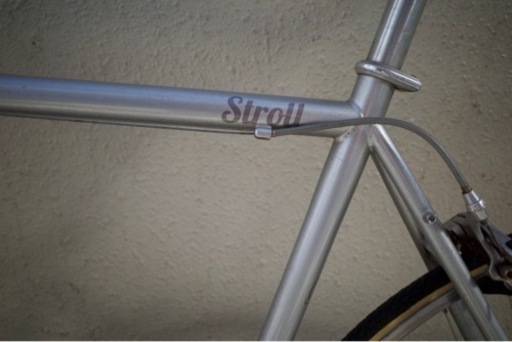 FUJI STROLL ピスト 自転車 フジ シルバー クロスバイク