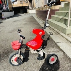 [取引終了] 折りたたみ式　三輪車