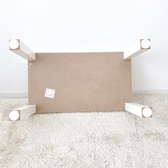 【0円でお譲りします！】IKEA   ローテーブル　ホワイトの画像