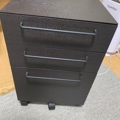 家具 オフィス用家具 机・チェアー・収納ボックス付きの画像