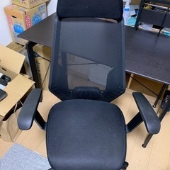 家具 オフィス用家具 机・チェアー・収納ボックス付きの画像