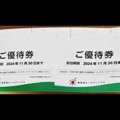 極楽湯　株主優待券　入浴券　タダ券　6枚の画像