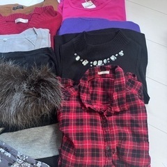 【秋冬物中心】  女の子  レディース  まとめ売り  Mサイズ   ①の画像