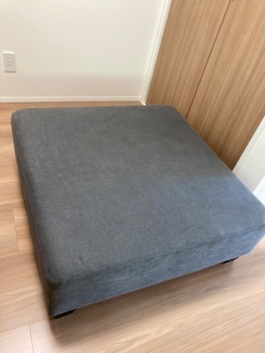 ※売却済み　美品]オットマン　グレー