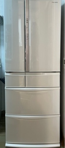 Panasonic 冷凍冷蔵庫NR-FV45S6-W 451リットル