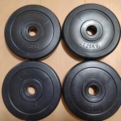 (中古品)バーベルにもなるダンベルセット　20㎏✕2の画像