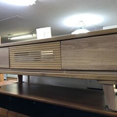 【FU752】★シギヤマ家具 クロスタイム  ローボード  ナチュラル CW OAK120  TV台  TVボード  家具  堺市 深井 【ジャングルジャングル深井店】