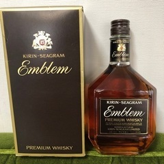 【お譲り先が決まりました】古酒　キリン シーグラム エンブレム　ウイスキーの画像