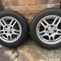 13インチホイールセット（22年製タイヤ付き）の画像