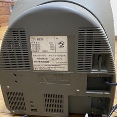 シャープブラウン管テレビデオ