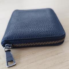 コーチ ラウンドファスナー財布  メンズ レザー BLACK の画像