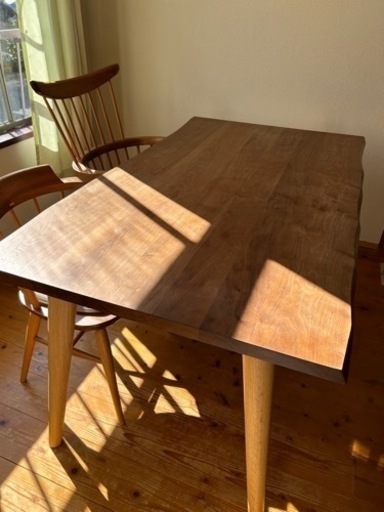 値下げしました！ダイニングテーブル（高山ウッドワークスオーダー