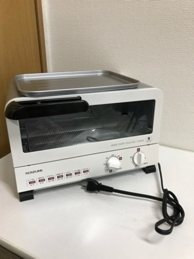 【美品】コイズミ KOIZUMI オーブントースター KOS-1204 2022年製