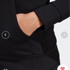 ［新品］試着のみ レディースs  パーカーadidasの画像
