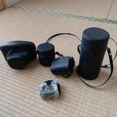アサヒペンタックスカメラ　望遠レンズその他付属の画像
