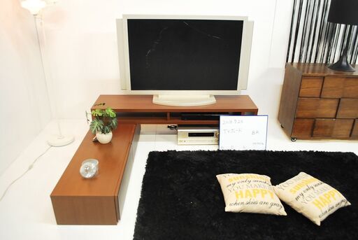 ■ ミキインテリア ■ 引取限定 ■ アウトレット ■ 国産試作品 ■ 伸張式テレビボード コーディネートの幅が広がります