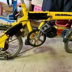 ハマー折りたたみ自転車16inchジャンク