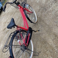 決まりましたママチャリの画像