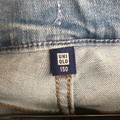 UNIQLOデニムパンツとGUパンツ　サイズ:150の画像