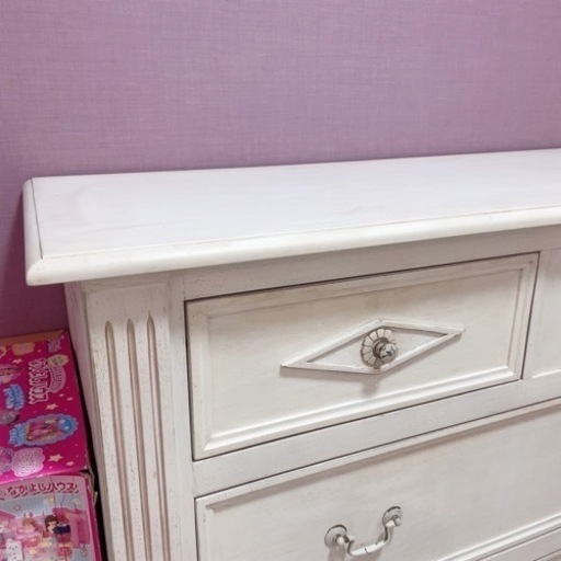 ローラーアシュレイ アンティーク家具 チェスト