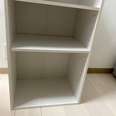 ニトリ　カラーBOXカラボ　3段　ホワイトの画像