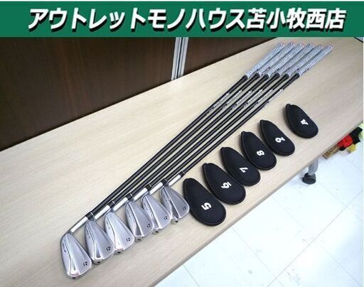 ゴルフクラブ アイアンセット テーラーメイド P790 FORGED TUNGSTEN 5～9 PW Dynamic Gold 105 R300 6本セット 中古 苫小牧西店