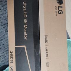 動作確認済 LG モニター ディスプレイ 24UD58-B 23.8インチ/4K の画像