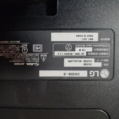 動作確認済 LG モニター ディスプレイ 24UD58-B 23.8インチ/4K の画像
