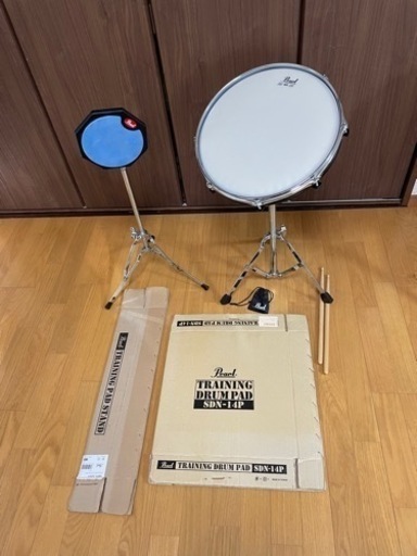 Pearlドラム2セット　楽器 打楽器、ドラム