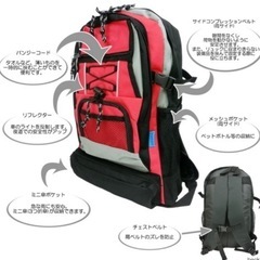 東陽町　グリーン　バッグ リュックサックの画像