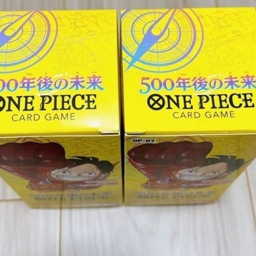 ONE PIECE ワンピースカード 500年後の未来 BOX テープカット 未開封