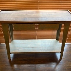 アンティーク　家具 収納家具 棚、シェルフ　机の画像