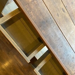 アンティーク　家具 収納家具 棚、シェルフ　机の画像