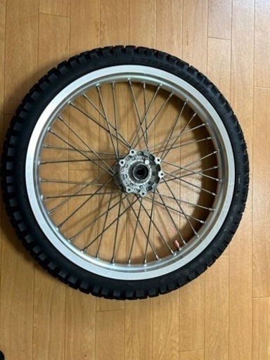 セロー　２５０　DG17J　フロントホイールタイヤセット　１９インチ　ヤマハ　セロー１９インチ化