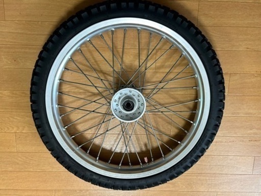 セロー　２５０　DG17J　フロントホイールタイヤセット　１９インチ　ヤマハ　セロー１９インチ化