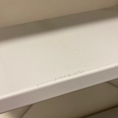 無印スチールユニットシェルフの画像