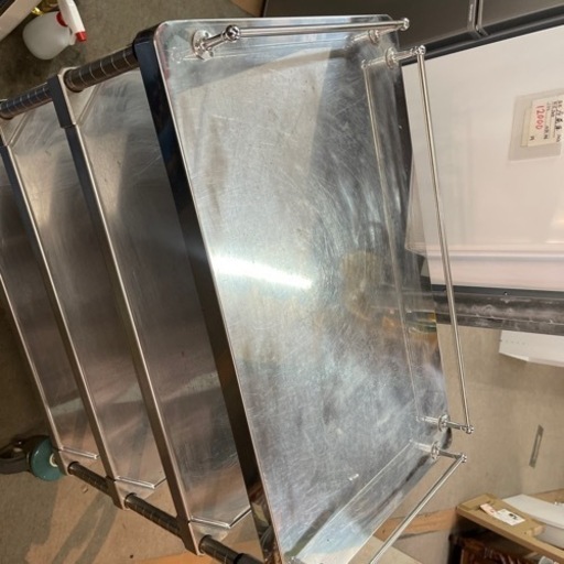 ステンレス作業台エレクターワゴン収納家具 ラック