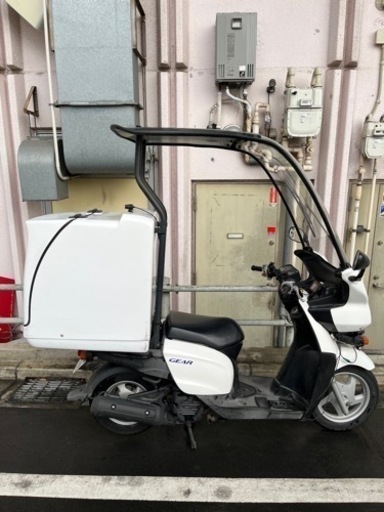 ヤマハ　ギア　UA06J　車体　屋根付き　ドライブレコーダー　大型ボックス付き　Pブレーキ　 ヤマハ ギア UA06J 車体 屋根付き ドライブレコーダー 大型ボックス