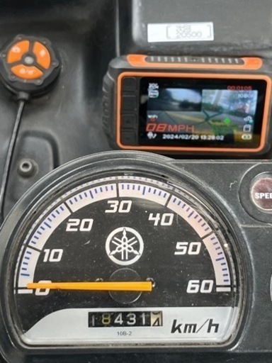 ヤマハ　ギア　UA06J　車体　屋根付き　ドライブレコーダー　大型ボックス付き　Pブレーキ　 ヤマハ ギア UA06J 車体 屋根付き ドライブレコーダー 大型ボックス