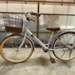 子供用自転車　chocolate チョコレート　パープル　24インチ