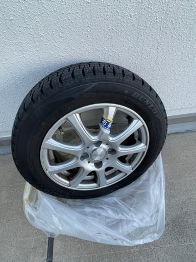 受渡し者決定)14インチ　スタッドレスタイヤ＆ホイールセット