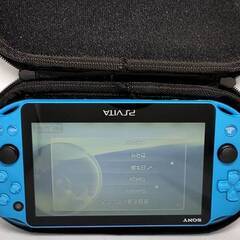 PlayStation Vita　PSVITA アクアブルー PCH-2000 ソニー　SONYの画像