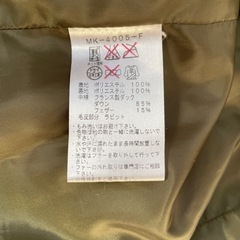 服/ダウンコート の画像