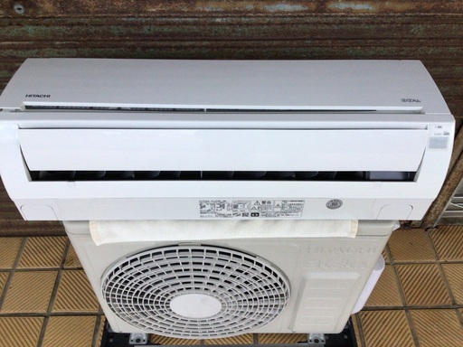 日立白くまくん　冷暖房エアコン　10畳前後対応機種　2.8k 程度良好