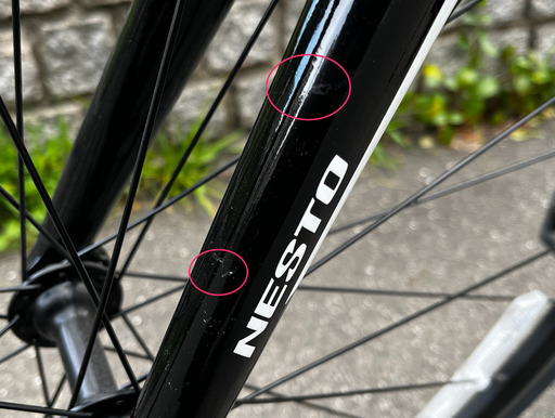 ?【受け渡し先決定】NESTO FALAD NE-22-009 2022年モデル ブラック ロードバイク中古 