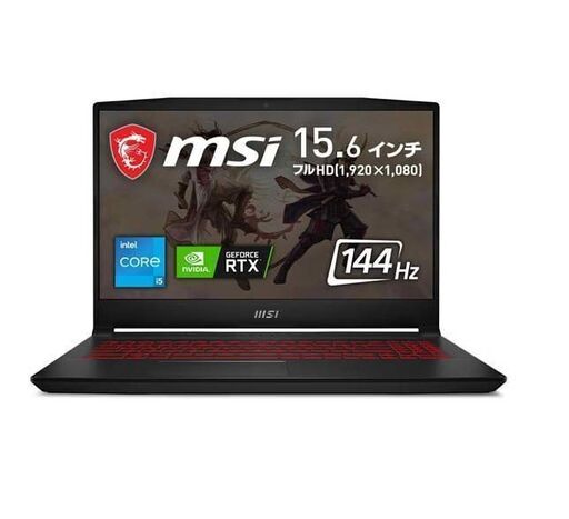 MSIゲーミングPC RTX3050Ti Corei5【未使用】