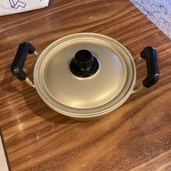 アルミ両手鍋　16cm  アカオアルミ　日本製　生活雑貨 調理器...