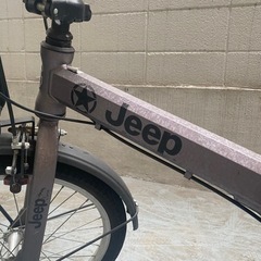 【決定】JEEP 折り畳み自転車 JE-206GRS ミニベロ ジープ 折りたたみ自転車の画像