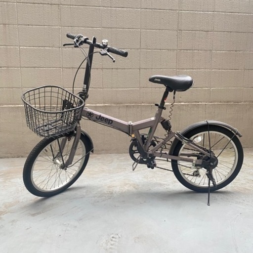 【決定】JEEP 折り畳み自転車 JE-206GRS ミニベロ ジープ 折りたたみ自転車